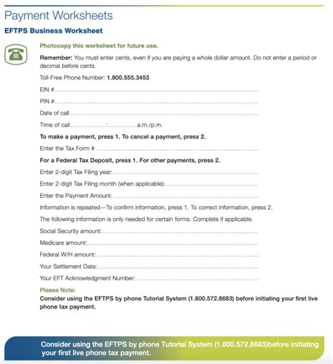 efprs|eftps payment.
